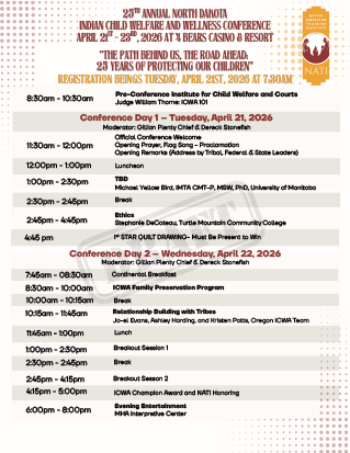 2026 Conference Draft Agenda preview